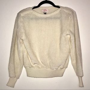 Vintage Radishes & Roses sweater size medium